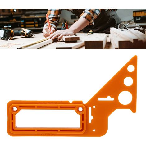 Mini règle de positionnement à 90°, petite pince d'angle de poche, outils de travail du bois, outils de coupe pour le travail du bois (1/5)