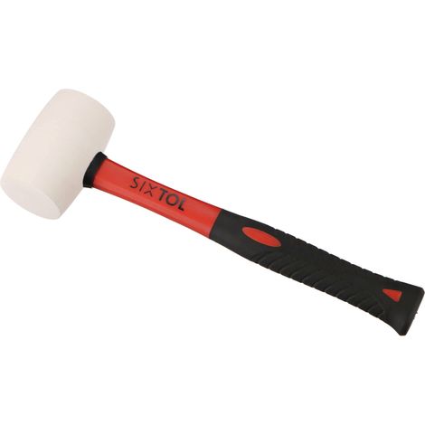 Marteau pratique en caoutchouc TPR avec poids 220 g et longueur 285 mm (1/4)