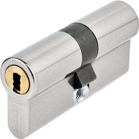 Cylindre Européen : Radialis nickelé A2P - VACHETTE - Varié 4 clés - 32,5 x 37,5