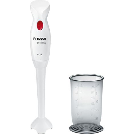 Bosch CleverMixx MSM14100 400 W Standmixer Stabmixer 1 Geschwindigkeitsstufe Weiß (1/5)