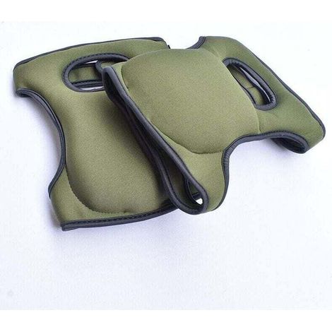 Genouillères de jardinage, XU, Coussin doux, Ultra confortable, Protection des genoux pour jardinier domestique, Récurage des sols, Vert foncé - KZQ (1/3)