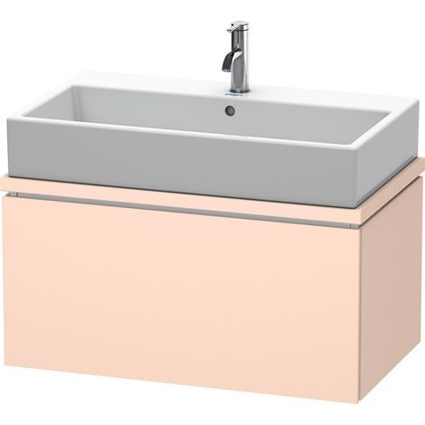 Mobile lavabo L-CUBE 820x477x400mm albicocca peral satinato