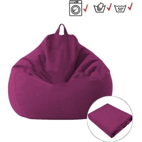 Housse de canapé - - Violet - 70x80cm - Polyester - Intérieur et extérieur (1/4)