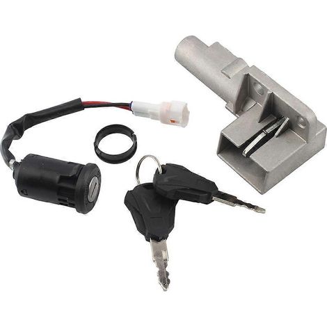 Kit de contacteur d'allumage compatible pour moto, clé de contacteur d'allumage pour Talaria Sting Electr ZMYXV (1/3)