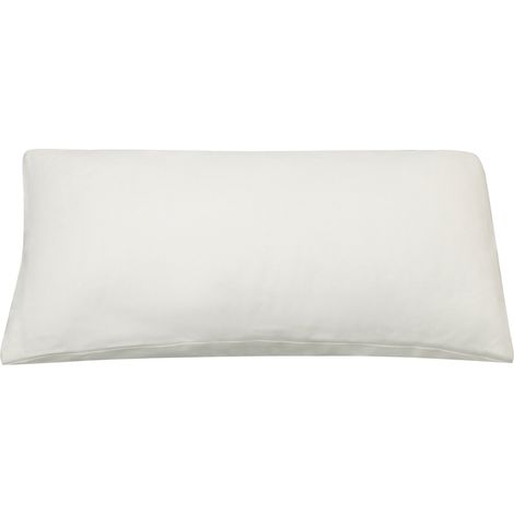 EGLO LIVING Kissen Iles, Couch Zierkissen Basic, Dekokissen aus Baumwolle und Polyester in Weiß, Kissenbezug mit Inlett, Sofakissen 50x30 cm (1/5)