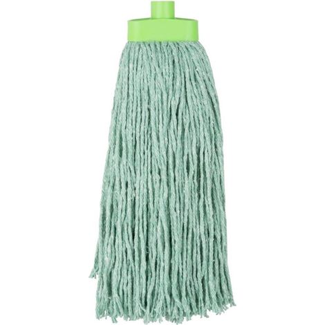 Tête Serpillière à Franges Kentucky Verte 450g - Jantex