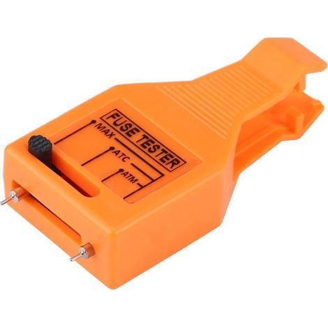 Testeur de fusible automobile, outil de suppression de testeur de fusible de voiture multi-fonctionnel Testeur de fusible de lame automobile testeur de fusible (1/5)