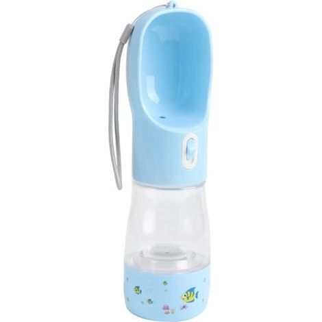 Fdit Bouteille pour animaux Bouteille d'Eau Portable Animaux de Compagnie Gobelet à Boire de Voyage Fontaine à Eau pour Chiens (1/4)