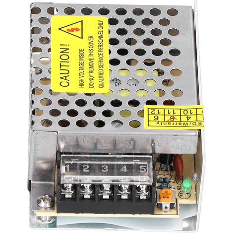 Alimentation Secteur 36W 12V 3A pour Ruban LED, Caméra Surveillance, Systèmes Électroniques