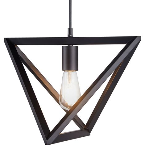 Lampe Suspendue Armonia Suspension Lustre Noir Rose Doré VN-L00037-EU (1/5)