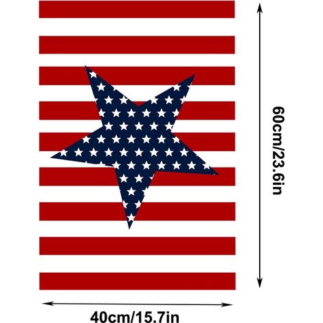 Serviette De Plage - Microfibre - 70 x 140 cm - Imprimée Drapeau Américain - Unisexe - 1 Pièce