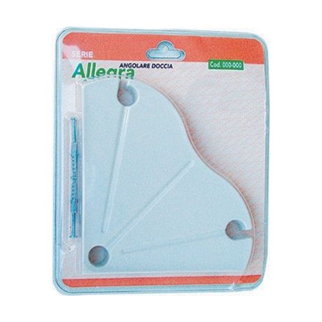 PORTA SAPONE ANGOLARE SERIE ALLEGRA Bianco METAF