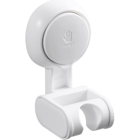 support De Pommeau De Douche Ventouse Sans Perceuse Support De Pommeau De Douche Amovible Pour Salle De Bain Support Mural Rsistant L'eau Et L'h (1/5)