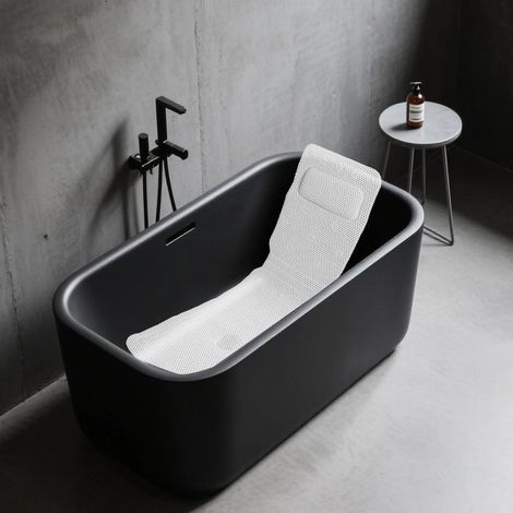 PVC-Schaumstoff-Badewanne-Kissen mit leerem Kissen, für die meisten Standard-Badewannen, 125  36cm
