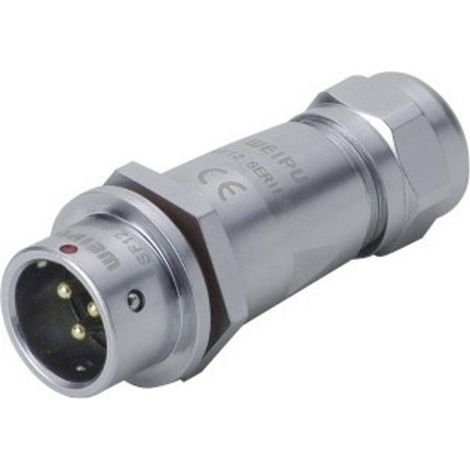 Weipu SF1211/P2 I Connettore circolare Spina dritta Serie: SF12 Tot poli: 2 1 pz. (1/2)