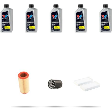 Kit tagliando 3 FILTRI e 5L OLIO compatibile con Honda Civic VII 2.0 118kw dal 2004 (1/5)