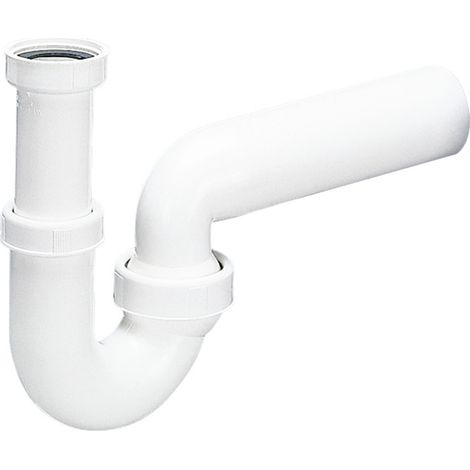 Siphon à tube Dallmer 100/0 sans raccord pour appareils ménagers 1½ x DN 50 (1/2)