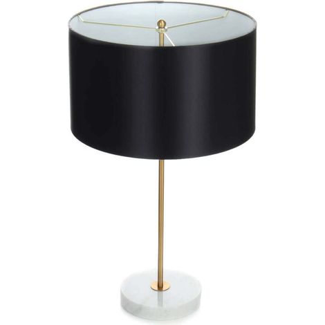 Lampe de table piona - Noir, or, blanc (1/5)
