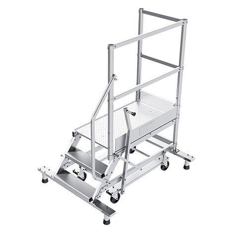 Plateforme roulante 4 marches - Hauteur max. de travail 2.80m - PTF104D-KRE