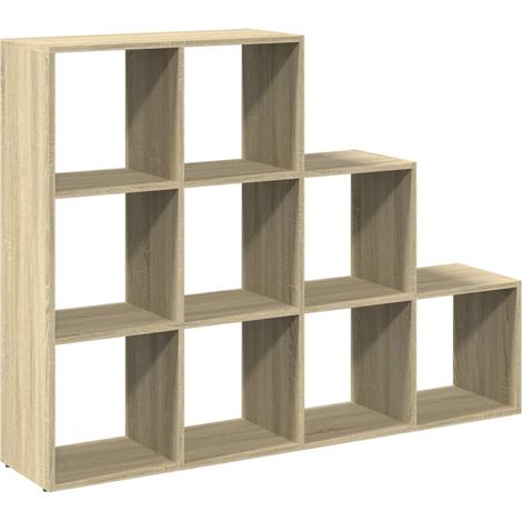 Maison Exclusive - Libreria 4 Ripiani Rovere Sonoma 137,5x29x103,5 cm Truciolato