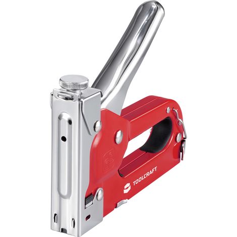 TOOLCRAFT TO-10666239 Handtacker Klammerntyp Typ 53, Typ 1008F Klammernlänge 4 - 14 mm (1/5)