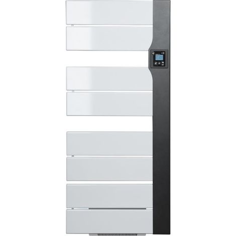 Sèche-serviettes avec soufflerie 1500W Blanc et Anthracite BALICA - INTUIS - M109225