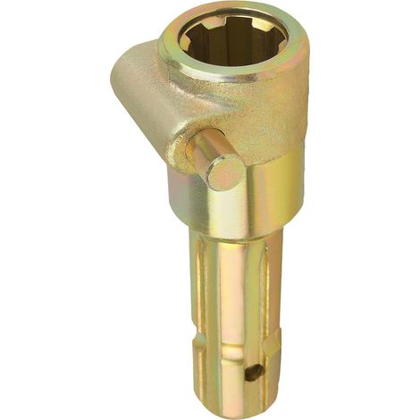Rallonge Prise de Force 6 Cannelures - Acier Galvanisé - Adaptateur Tracteur 70 CV - Pour Faucheuse et Souffleuse - 1 Pièce (1/5)