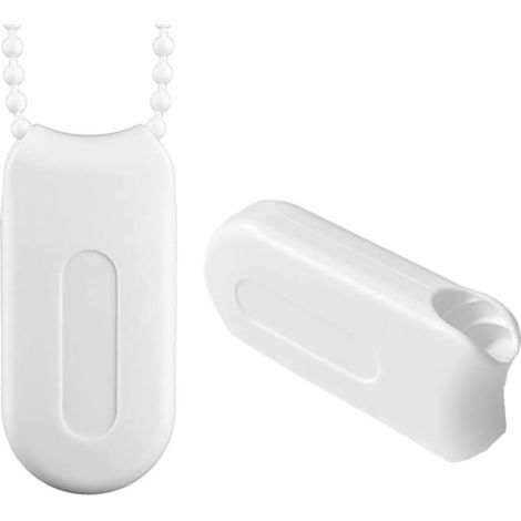 Lot de 4 cordons de rechange pour stores verticaux et enrouleurs, poignée de sécurité en plastique blanc, tendeur, accessoires pour stores (1/5)