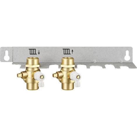 Bosch Accessoire pour stations d'appartement Plaque de montage module circuit de chauffage, incl. 3 KH, 7735600612