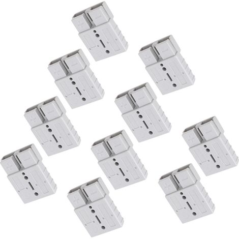 10 connecteurs d'alimentation batterie 50 A 600 V, bornes de câble 16 mm² 6 AWG (1/5)