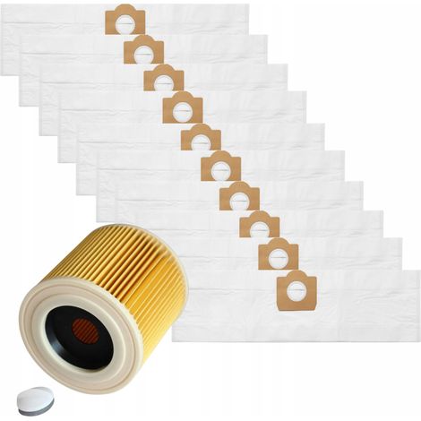 Kärcher Sacs Ido Wd3 Se 4001 - Xxl - 11 Pièces - Filtre Inclus - Sac Pour Aspirateur (1/5)