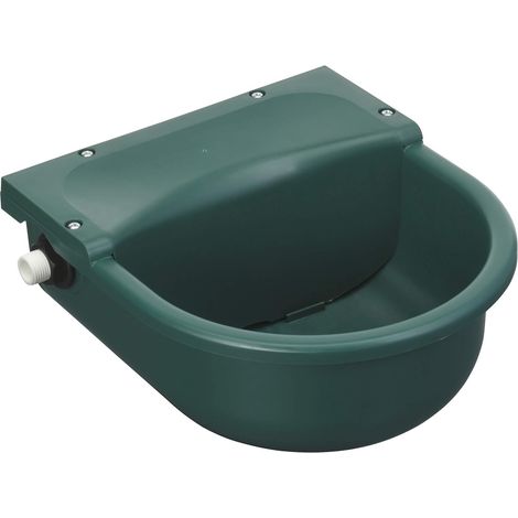 22522 Abreuvoir en Plastique avec Flotteur - Vert - 3L (1/4)