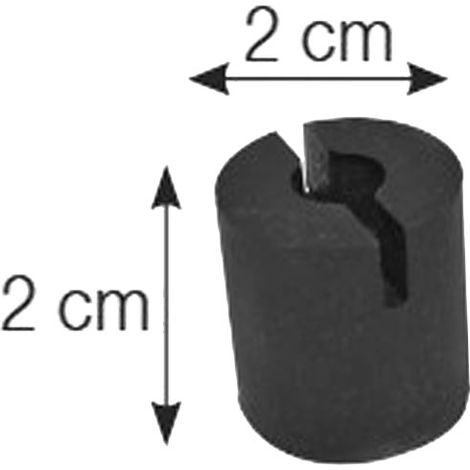 Silent Bloc Moteur 2 cm x 2 cm pour centrale Cyclovac
