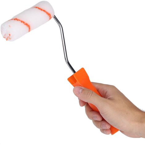 Kit de 10 rouleaux à peinture muraux professionnels de 10 cm (4 pouces) pour la décoration intérieure, avec outils remplaçables (1/5)