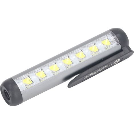 Lampe stylo LED en alliage d'aluminium, portable, rechargeable par USB, à double faisceau, mini lampe de poche pour infirmières, étudiants et médecins. (1/5)