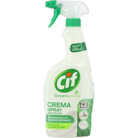 Cif Crema Spray Multiuso Nuova Formula Green Active 650ml Formula Potenziata (1/4)