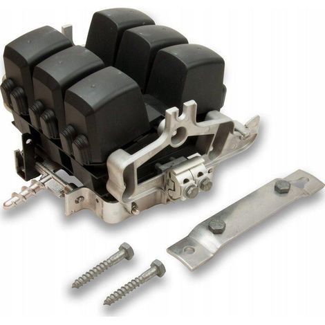 Disjoncteur ensto trois pôles 160A aluminium cuivre