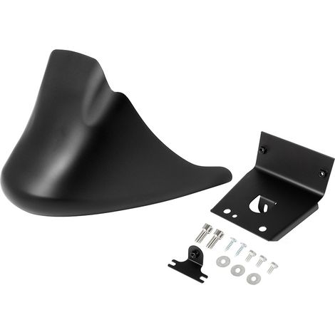 BEBUSINGOTO Aileron Avant De Carénage Noir Compatible avec Harley Davidson XL Sportster 883 1200 (1/4)