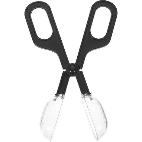 Pince à épiler en plastique pour terrarium de reptiles et lézards, outil d'alimentation et de soin des animaux de compagnie-Black (1/4)