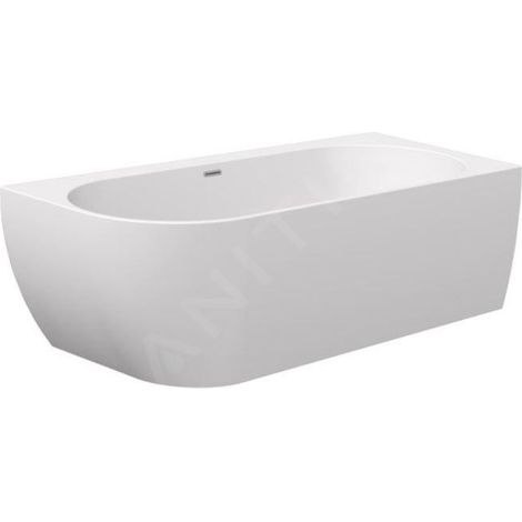 Ravak Freedom Corner - Baignoire 170x80 cm, pour mur à droite, blanc XC00100040 (1/5)
