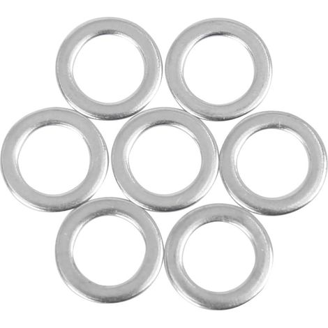 Rondelle Plate Inoxydable Acier M8x13x1mm 55 Pcs (1/5)