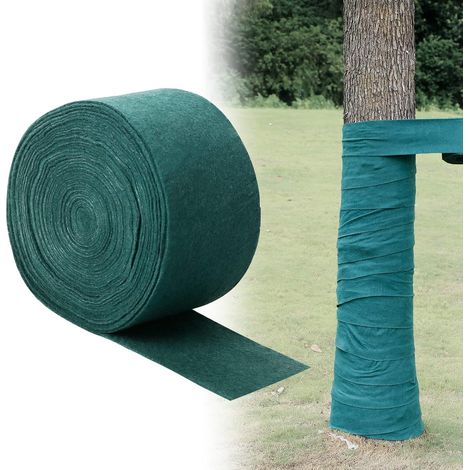 Générique Enveloppement Protecteur d'arbre, Bandage de Protection des Plantes antigel, Protection enveloppante hivernale pour Garder Les Plantes au Chaud et hydratantes(12cm x 1800cm) (1/5)