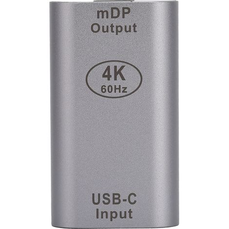 Adaptateur USB-C vers Mini DisplayPort Femelle, Câble Haute Définition Portable pour Ordinateur et TV (1/5)