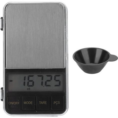 Balance de Poche Numérique Mini 500g/0.01g pour Cuisine Bijoux Médicaments (1/5)