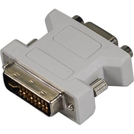Adaptador DVI macho a VGA hembra (1/2)