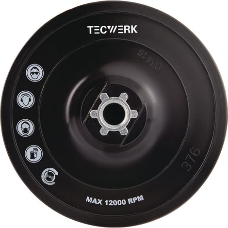 TECWERK Stützteller D.125mm M14 kletthaftend TECWERK (1/2)