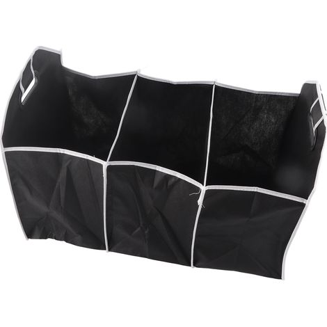 Organisateur de coffre de voiture pliable, sac de rangement pour bagages avec poignées renforcées (1/5)