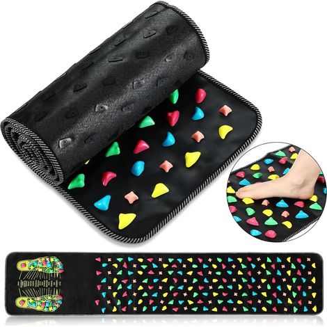 Tapis de massage des pieds par acupression (120 x 35 cm) pour la santé et la marche (1/5)