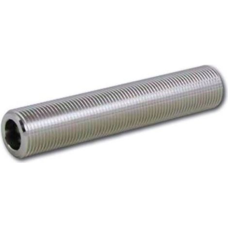 Gewindestutzen, Gewinderohre - mit beidseitigem Einstich, G 5/8“ , Innen Ø 10mm, L=40 mm, Edelstahl