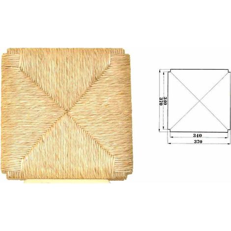 Okaffarefatto – Coussin d'assise pour chaise en paille modèle 998 – Remplacement facile – Dimensions adaptées pour restaurants et bars – MADE IN ITALY (1/4)